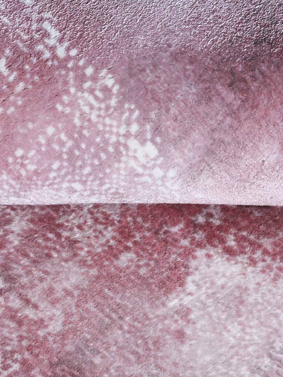 white pink tufted viscose rug