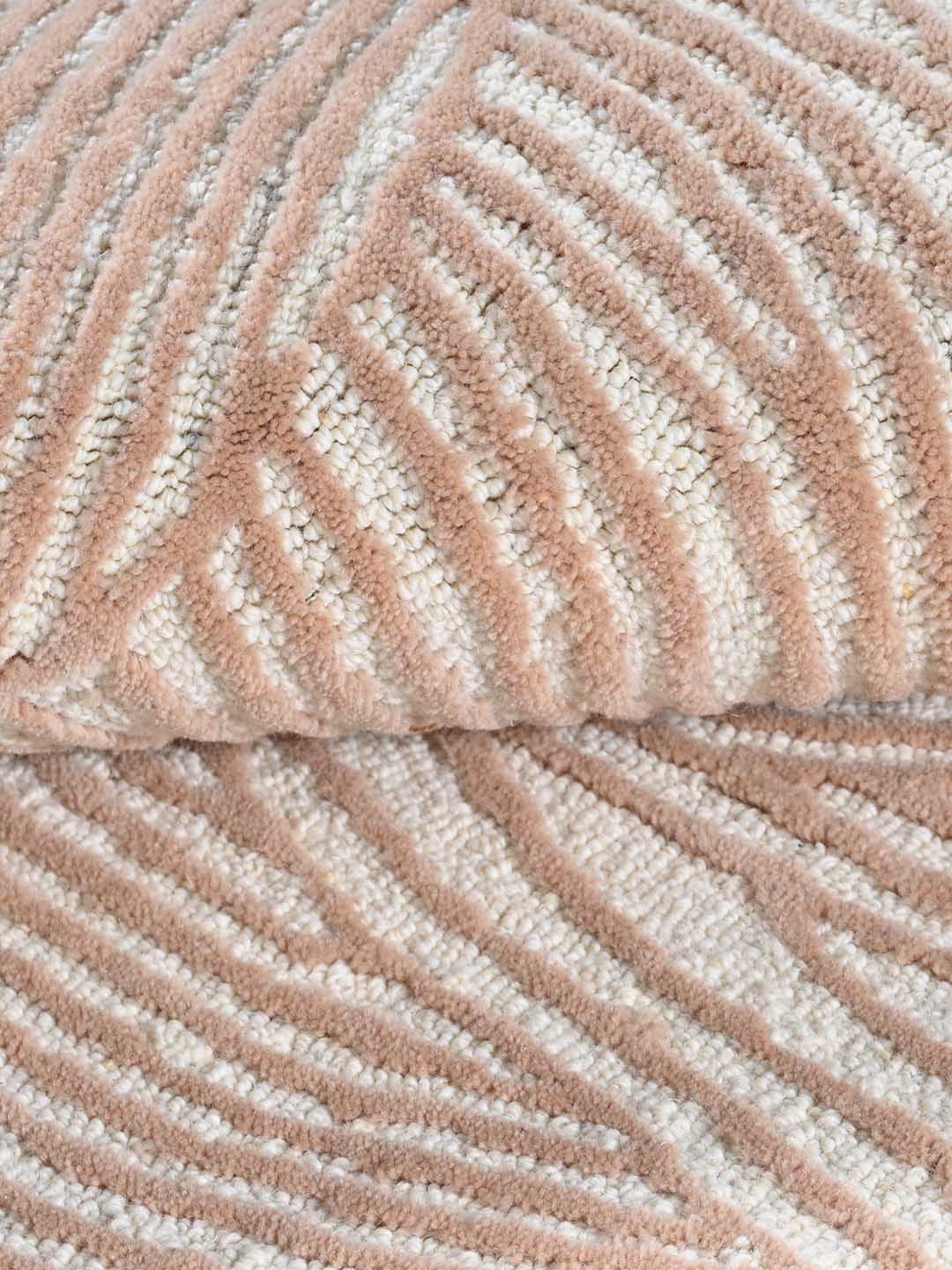 textured wool rug