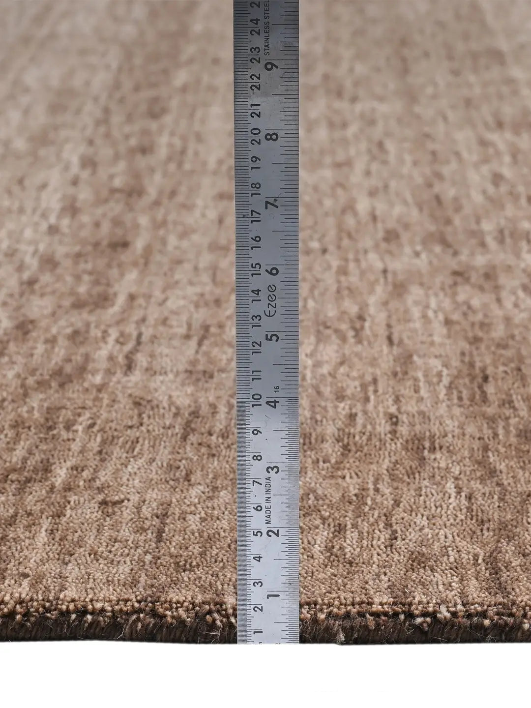 handloom carpet's pile height