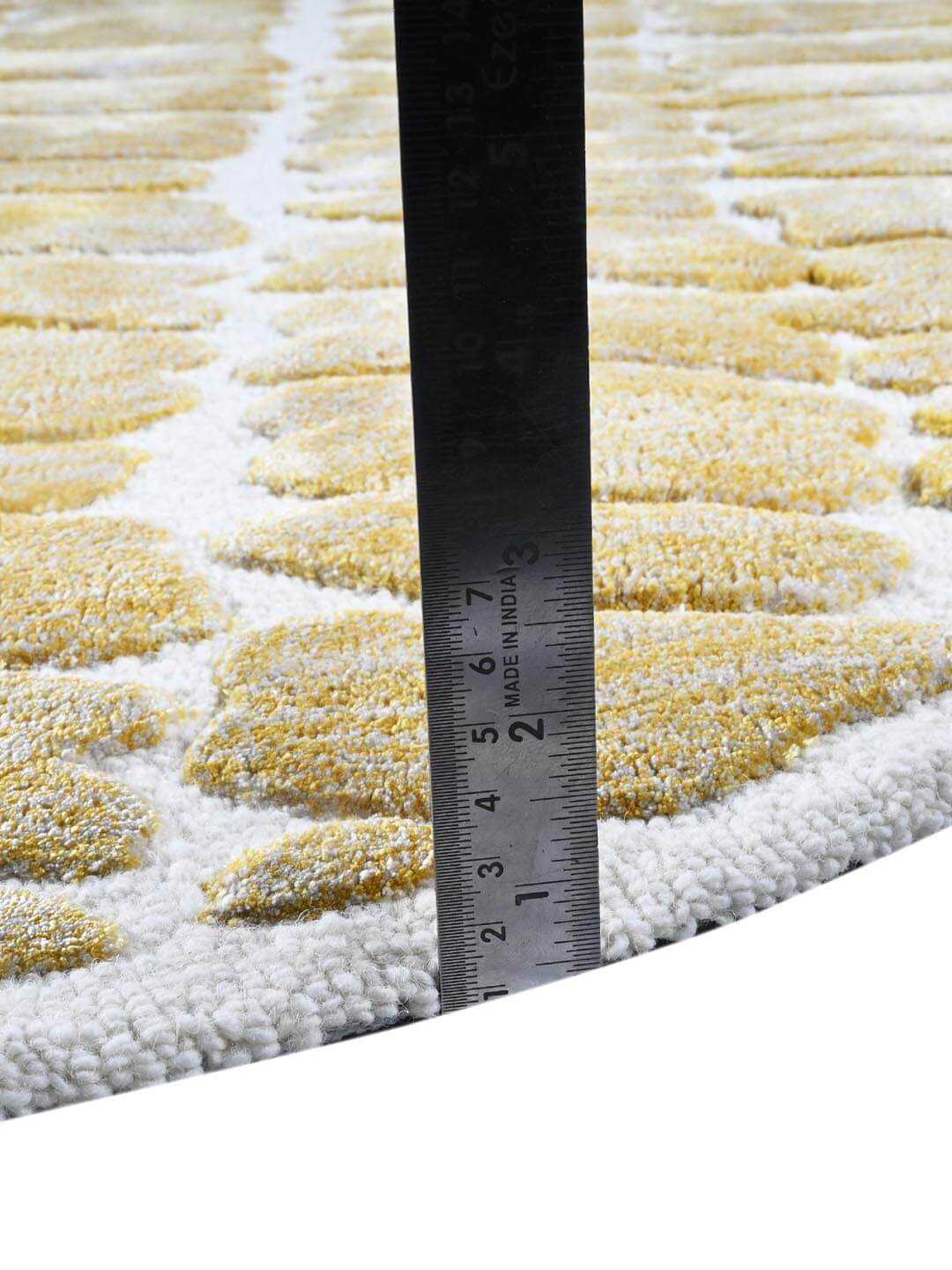 gilt hand tufted carpet