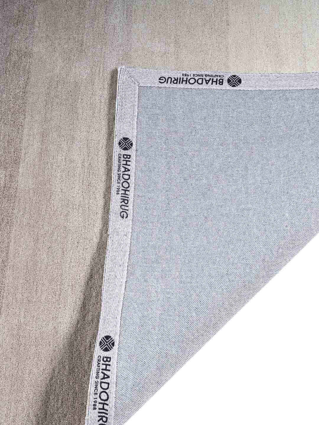 backing of hand tufted rug