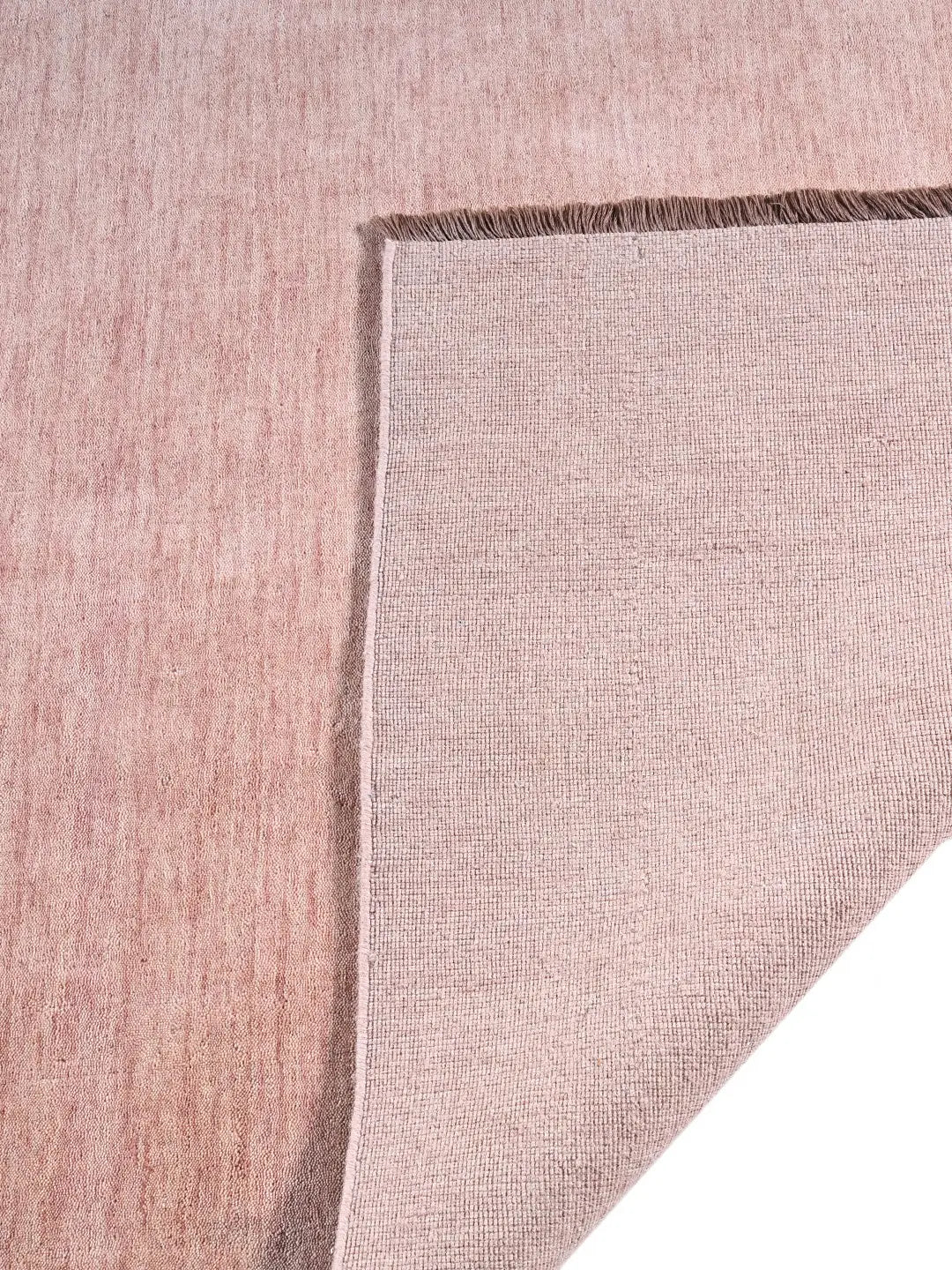 handloom area rug back