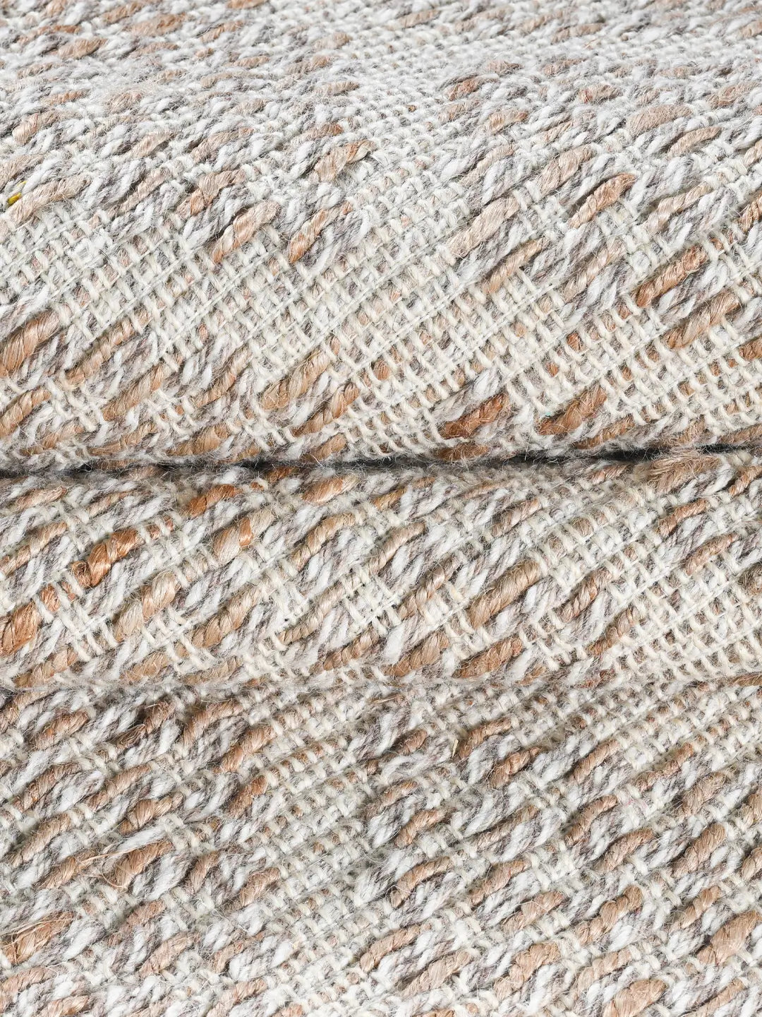 hand woven rug close up